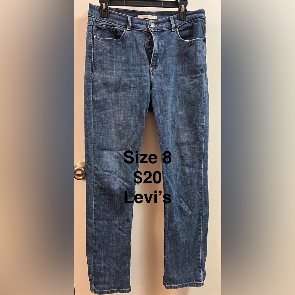 Levi's Women's Straight Leg Denim Jeans